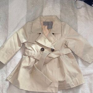 Classic Baby Beige Trench Coat